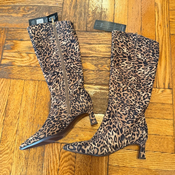 Naturalizer Shoes - NWT Naturalizer Leopard-Print Boots — sz 9.5
